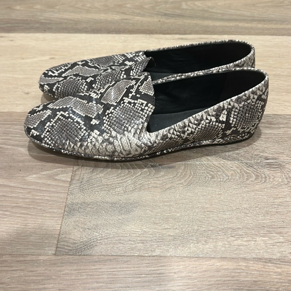 Vince Python Leather Flats - image 4